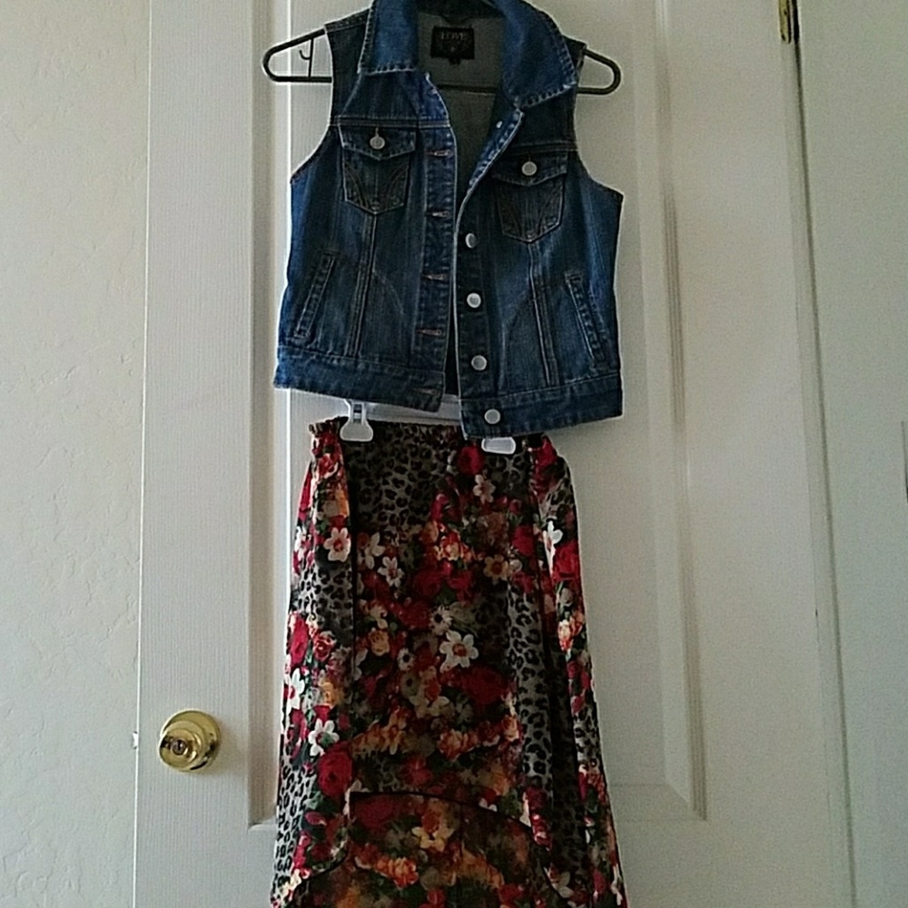 Vest and Skirt